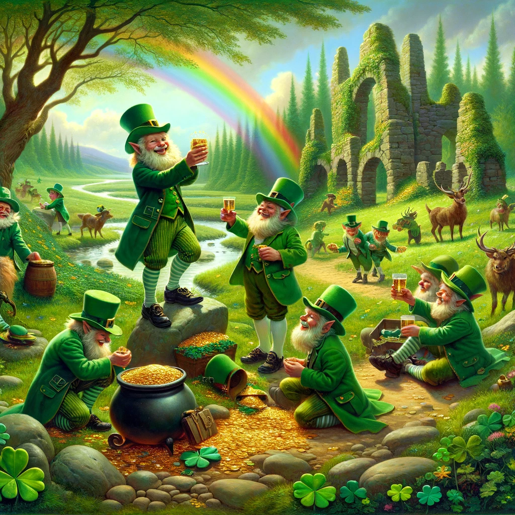 Leprechauns: Los Traviesos Duendes del Folklore Irlandés