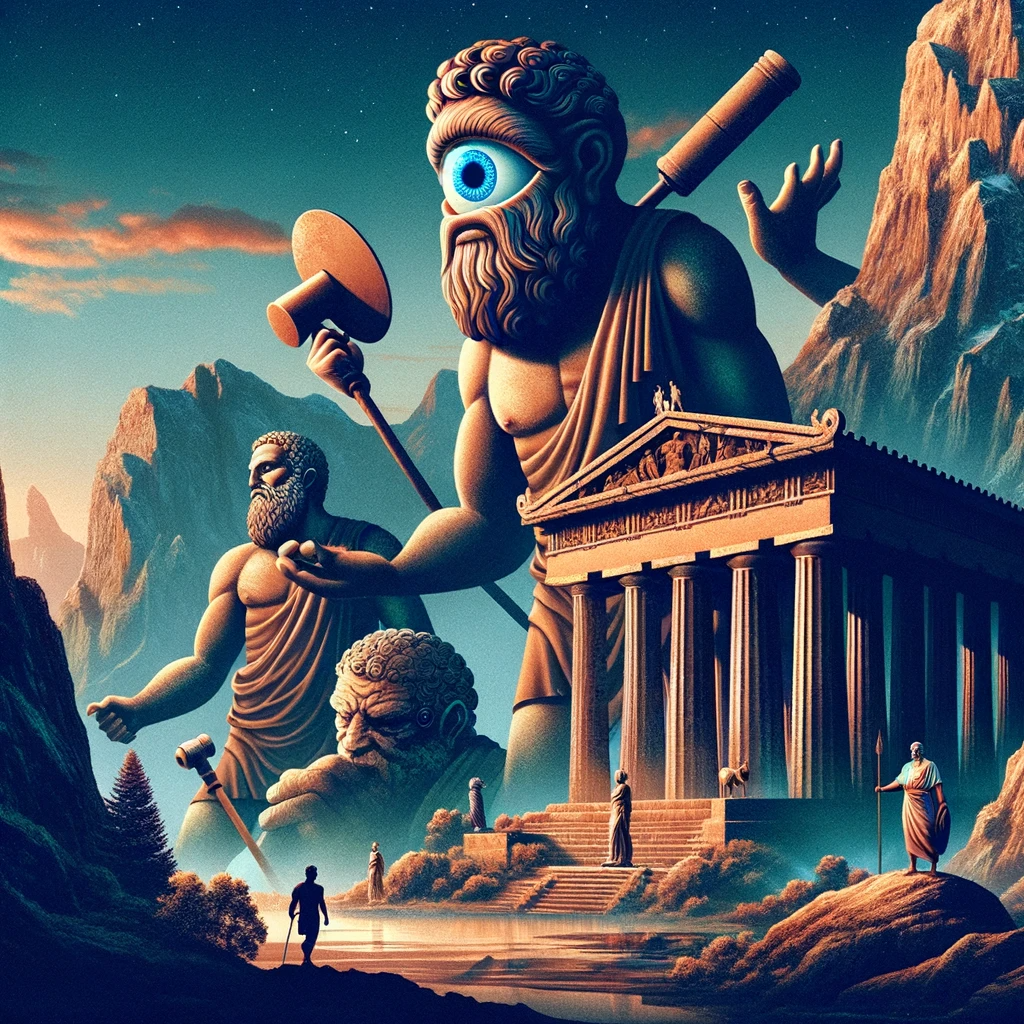 Cíclopes y Gigantes: Los Colosos de la Mitología Griega
