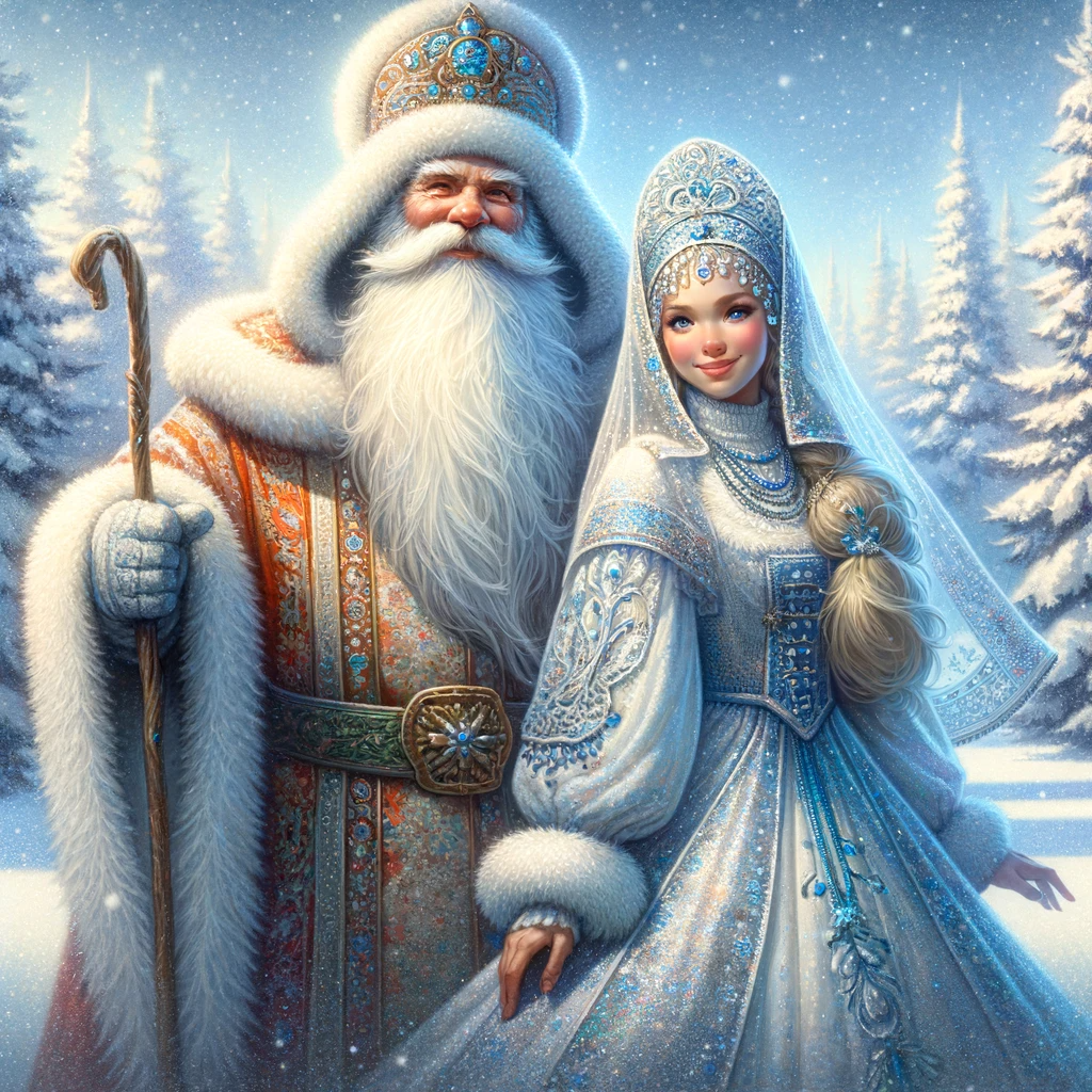 Ded Moroz y Snegurochka: Los Iconos Navideños de Rusia