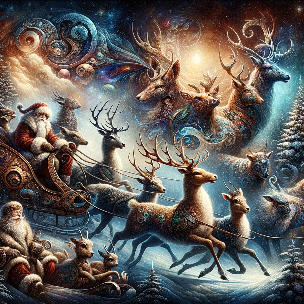 Los Animales de la Navidad: Renos y Otros Seres Míticos