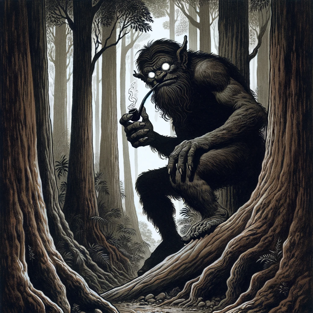 Kapre: El Enigmático Gigante del Folklore Filipino