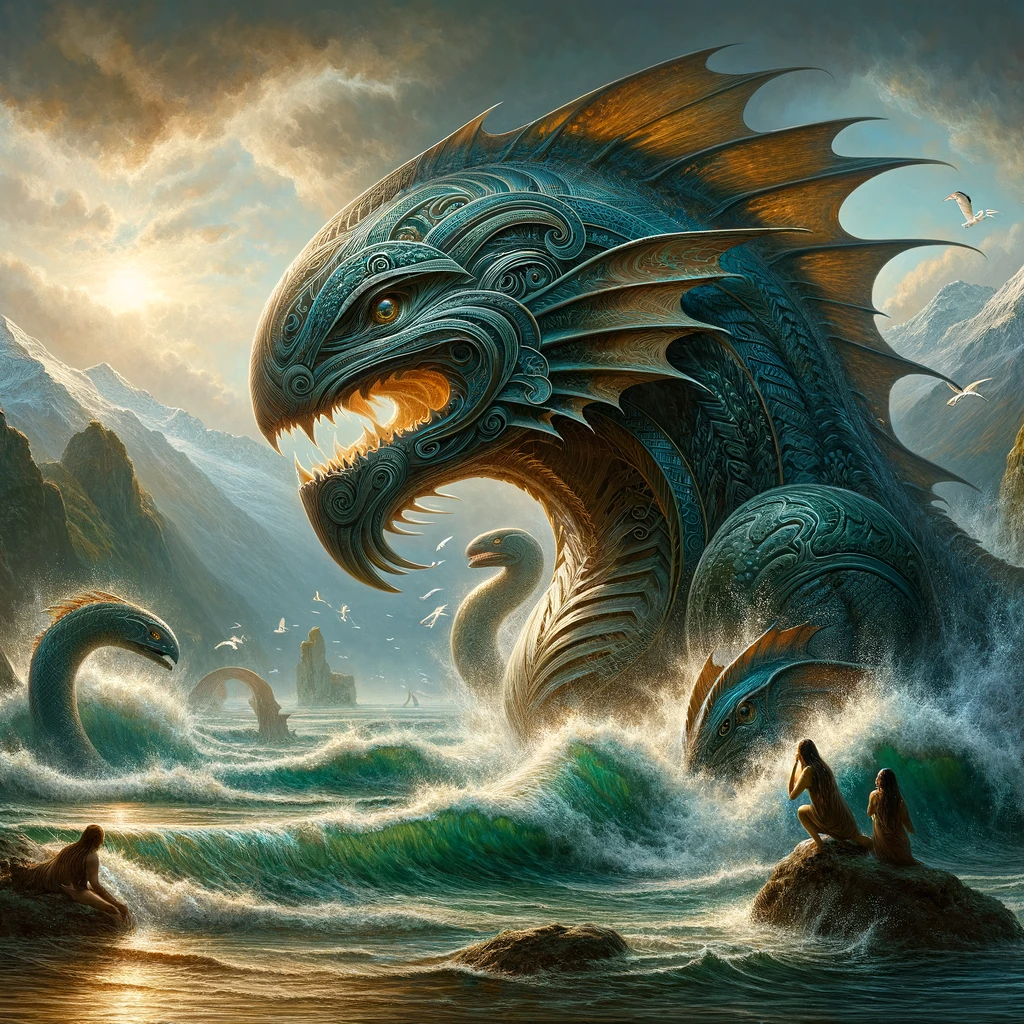 Taniwha: Espíritus Acuáticos en la Cultura Maorí