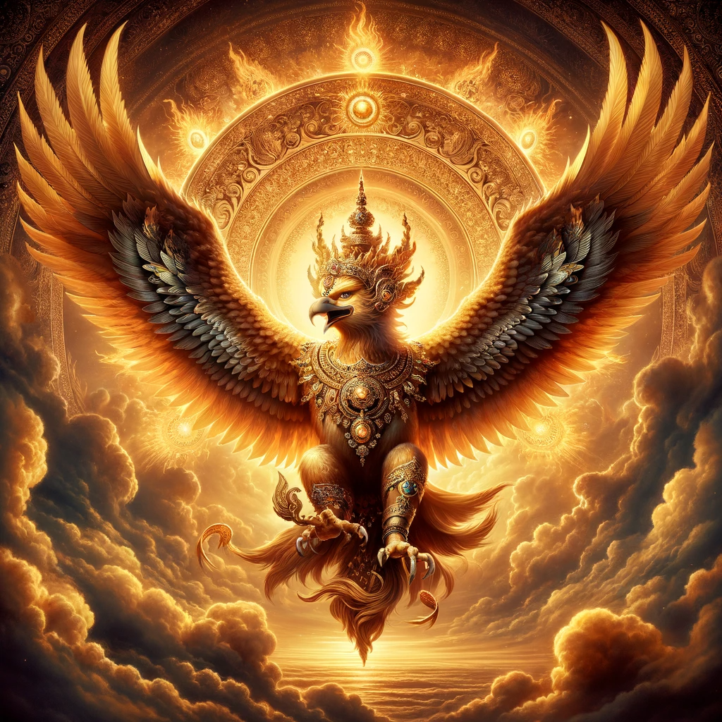 Garuda: La Majestuosa Ave Divina del Hinduismo y Budismo
