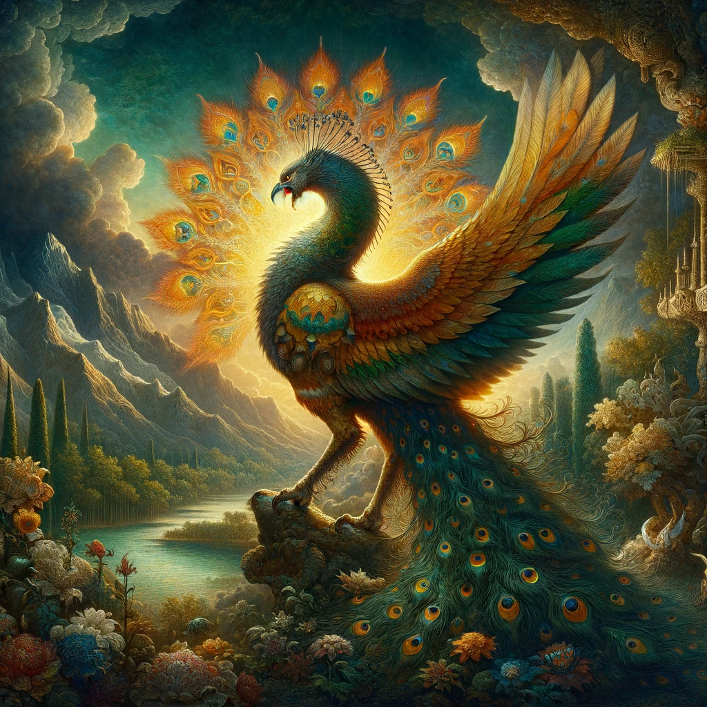 Simurgh: El Ave Fénix de la Mitología Persa y su Sabiduría Ancestral