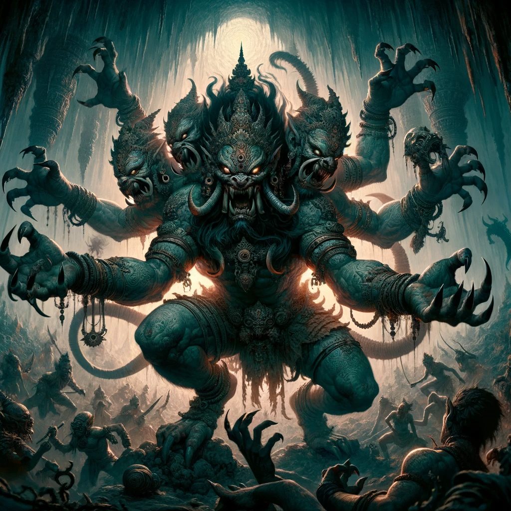 Rakshasa: Los Demonios Cambiaformas de la Mitología Hindú