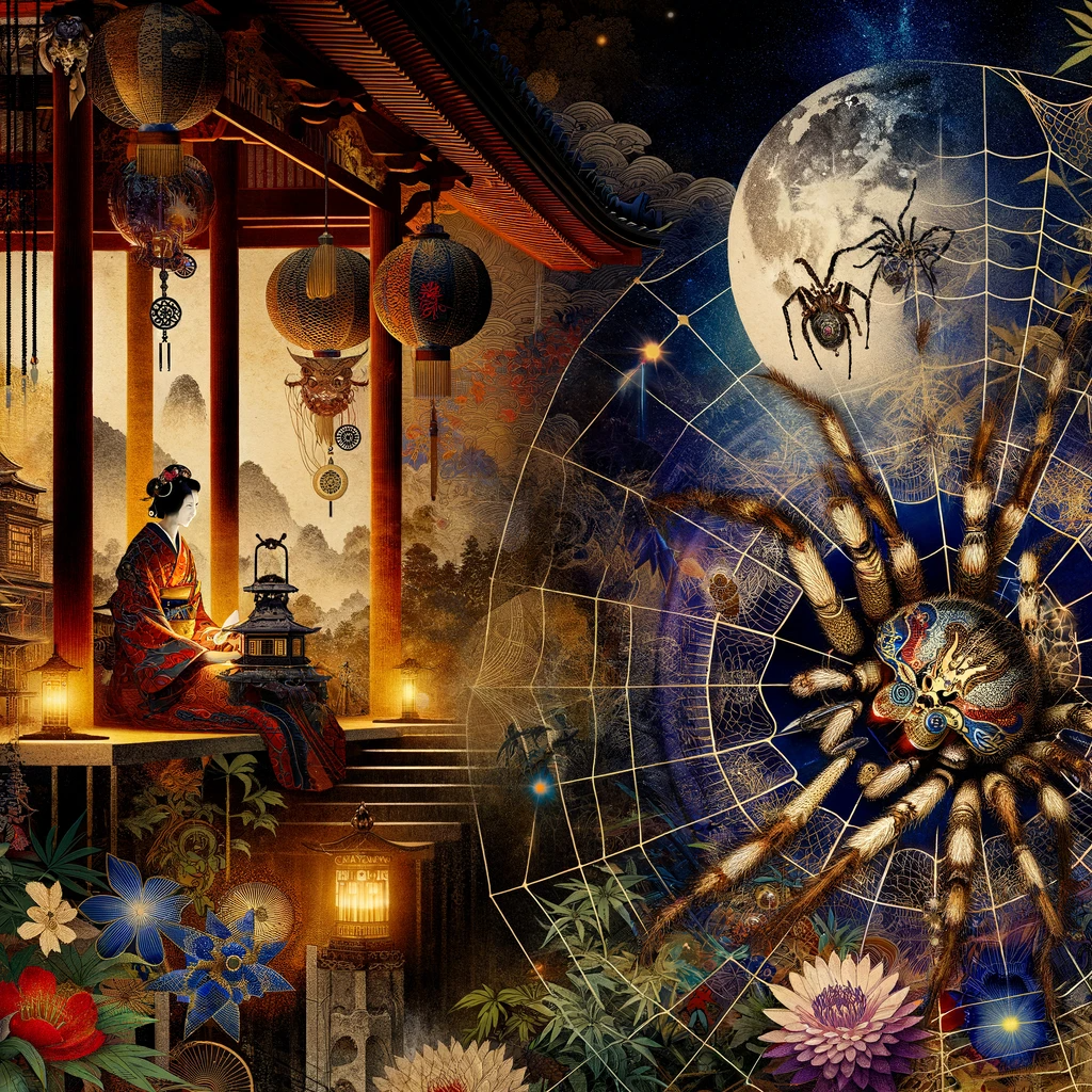 Jorōgumo: La Araña Hechicera del Folklore Japonés
