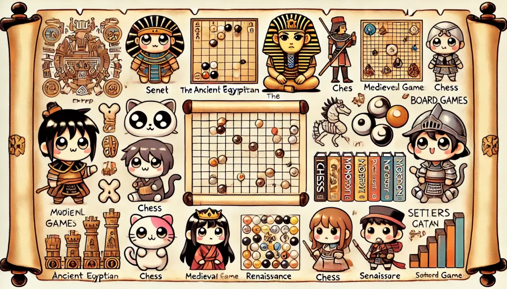 La Historia de los Juegos de Mesa
