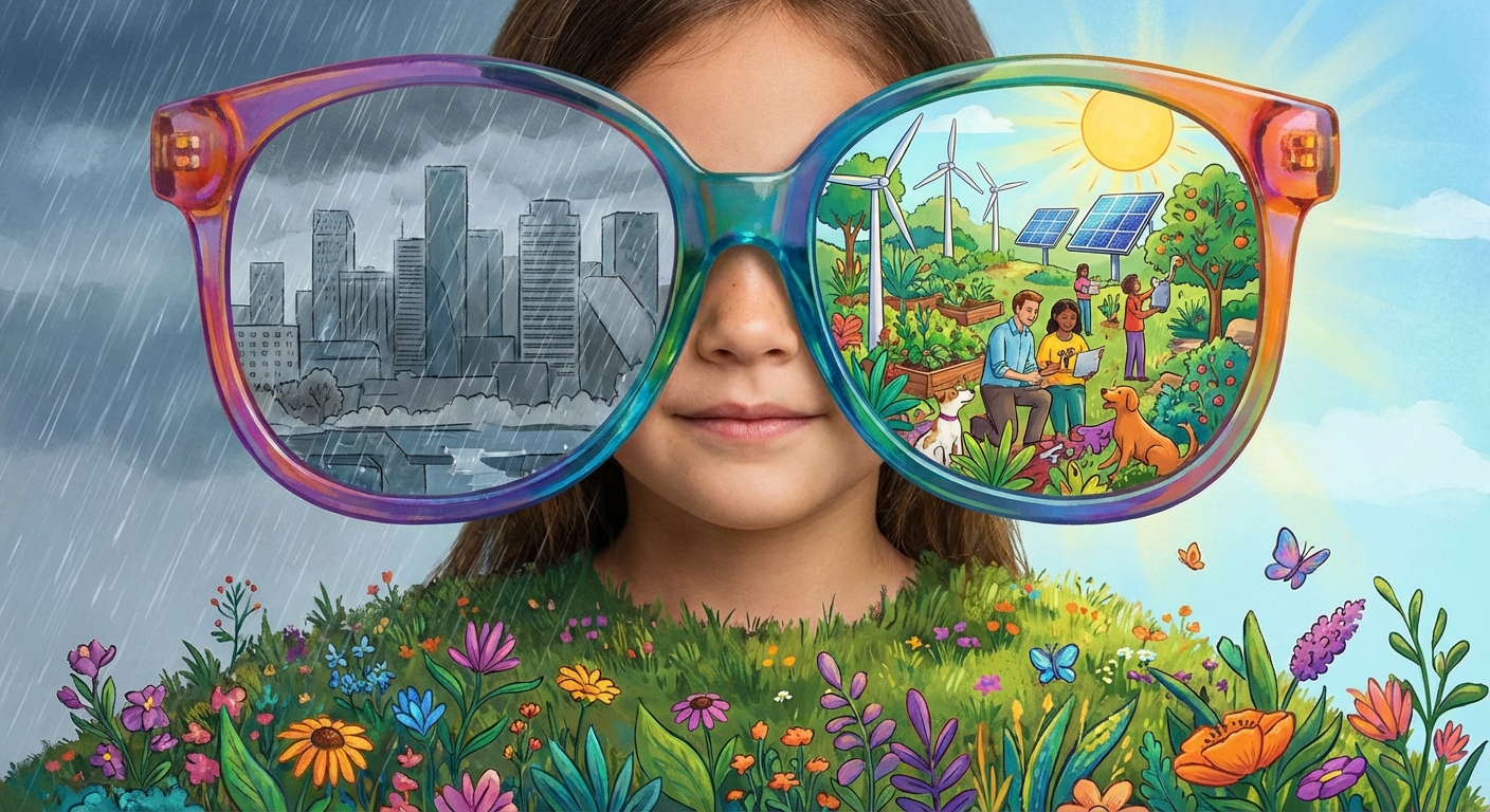 El arte de ver el mundo con ojos optimistas