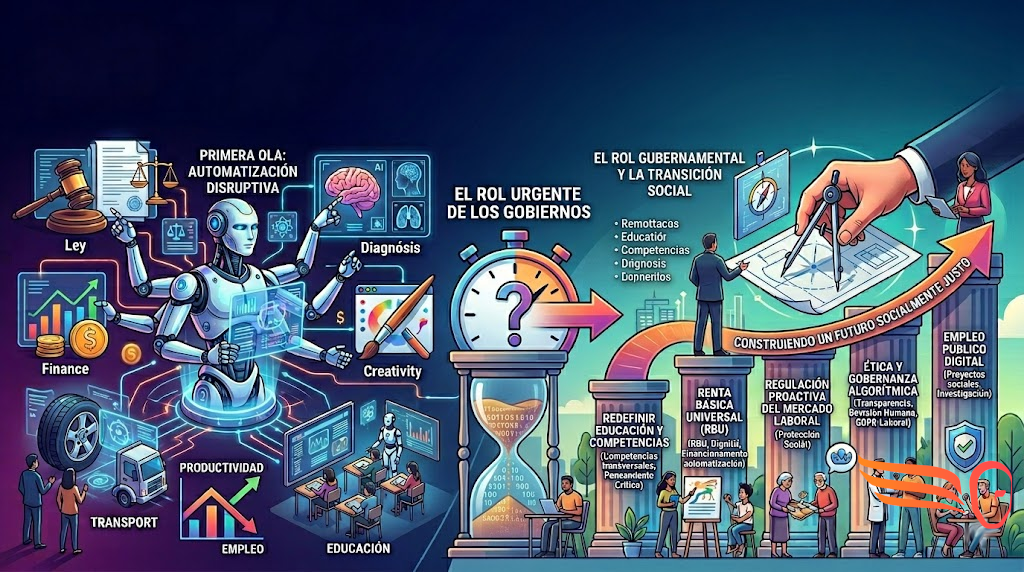 ¿Cómo la IA reemplazará empleos? y el rol urgente de los Gobiernos